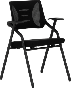 Посетителски стол Carmen 1709 - черен