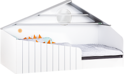 Детско легло къща Монтесори BIRD HOUSE 100 х 200