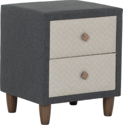 Нощно шкафче за спалня NEW NIRVANA - антрацит