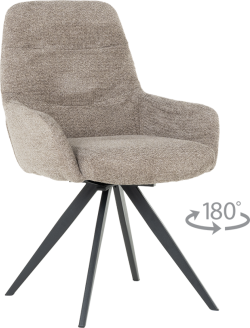  Трапезен стол ASCOT - капучино B 18