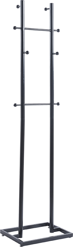 Закачалка за дрехи KIL - черна