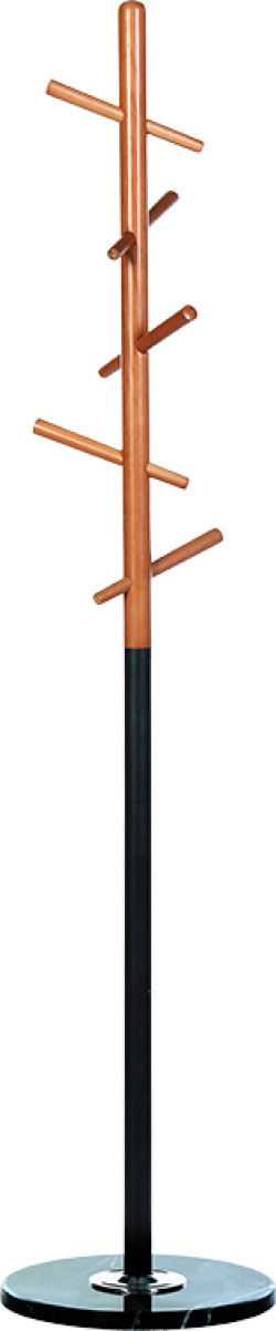 Закачалка за дрехи LERUM - бук / черен