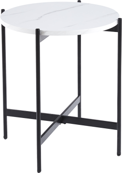 Помощна холна маса BORAS - бяла