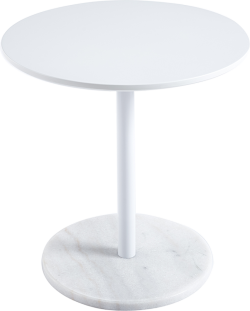 Помощна холна маса VISBY - бяла