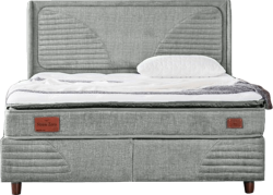 Тапицирана спалня с матрак STRESS ZERO 180 x 200 - бежов 19