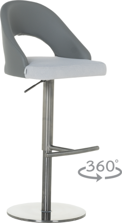 Бар стол KUTANA - светлосив BG