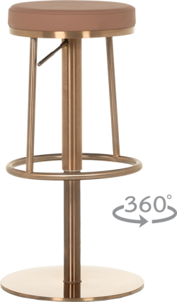 Бар стол BEZU - корал RG