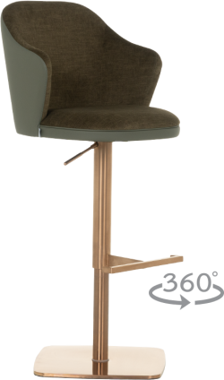 Бар стол BANKET - зелен RG