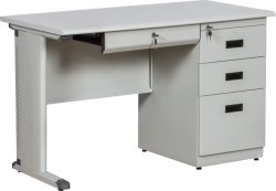 Бюро Метално бюро Carmen CR-1312 J - сив