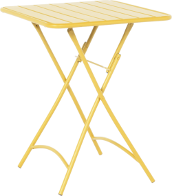 Сгъваема кетъринг маса OKENE - жълта