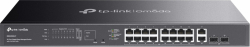 Комутатор/Суич TP-Link Omada ES220GMP Gigabit Easy Managed Switch с 16 PoE+ порта