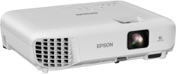 Проектор Epson EB-W53 - 3LCD projector - Преносим, 4000 lumens, WXGA (1280 x 800), 16:10, Бвл на най-ниска цени