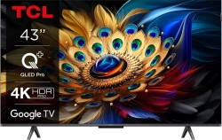Телевизор Телевизор TCL 43C655 4K QLED TV 43" 109 см