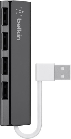  Хъб Belkin Ultra-Slim 4-Port Travel