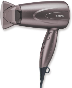  Сешоар Beurer HC 17 Hair dryer, 1 300 W, ergonomic folding handle, 2 heat settings, 2 blower settings, slim professional nozzle, overheating protection