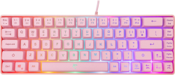  SBOX RONIN-P-US :: Клавиатура White Shark, мембранна, GK-2201 RONIN , розовa