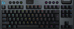  LOGITECH G915 X LIGHTSPEED Wireless Gaming Keyboard - BLACK - US INT'L - 2.4GHZ-BT - EMEA28i-935 - LINEAR