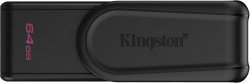 Kingston 64GB Portable USB 3.2 Gen 1 DataTraveler Exodia S (Black-Black)