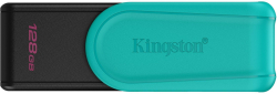 Kingston 128GB Portable USB 3.2 Gen 1 DataTraveler Exodia S (Black-Turquoise)