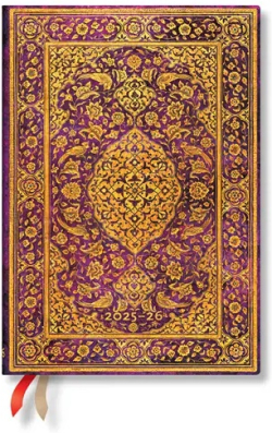  Paperblanks Планер The Orchard, Midi, хоризонтален, твърда корица, 104 листа, за 2025-2026 година