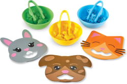  Learning Resources Игра за фина моторика - Храни приятелите