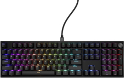 Клавиатура Геймърска Genesis Mechanical Gaming Keyboard Thor 404 Black RGB Backlight Gateron Yellow Pro, US Layout, Черна