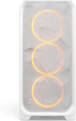 Кутия FD MESHIFY 3 XL WHITE RGB TG C