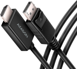 Кабел/адаптер AXAGON RVD-HI20C2 DisplayPort - HDMI 2.0 cable 1.8m 4K-60Hz