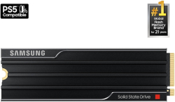 Хард диск / SSD SAMSUNG 9100 PRO SSD Heatsink NVMe M.2 4TB PCIe 5.0 14.800 MB-s Read 13.400 MB-s Write Internal SSD for PC-Gaming and video editing
