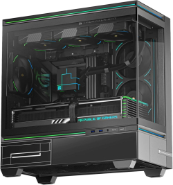 Компютър Геймърски компютър BPC Darkcore5 2025 Ryzen 7 MAX, 32GB DDR5, 2TB SSD NVME, RX 9070XT 16GB GDDR6