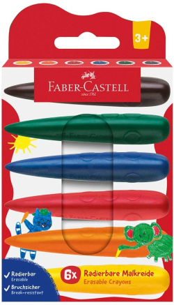  Faber-Castell Пастели Finger, 6 цвята