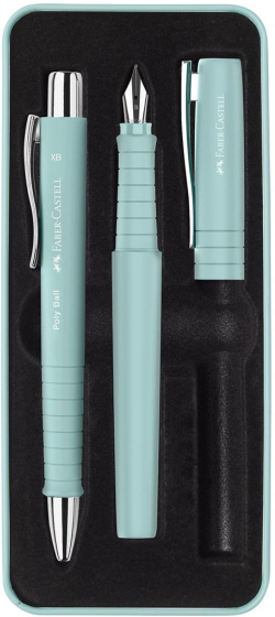  Faber-Castell Писалка и химикалка Poly, В, карибскосини