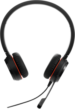 Слушалки JABRA Evolve 20, Stereo MS, USB C-A adapter