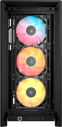 Кутия Corsair FRAME 4000D RS ARGB Mid-Tower, Black