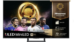 Телевизор isense 65"E8Q, 4K Ultra HD 3840x2160, ULED, Quantum Dot,144 Mhz, HDR 10+, HLG, Dolby Vision, Smart TV,Light Sensor