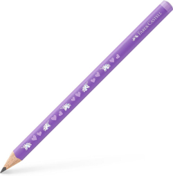  Faber-Castell Молив Jumbo Еднорог, чернографитен, НВ, лилав