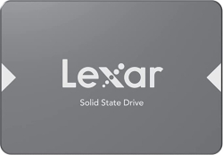 Хард диск / SSD LEXAR NS100 512GB SSD, 2.5”, SATA (6Gb-s), до 550MB-s скорост на четене и 450 MB-s писане