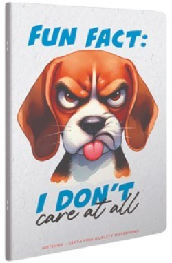 Gipta Тетрадка Nothing A5, бяла хартия, на квадратчета, PP корица, 60 листа