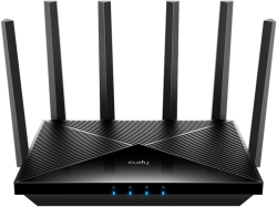 Безжичен рутер Cudy WR6500H, BE6500 двубандов Wi-Fi 7, 1x2.5Gbps WAN порт,4x10-100-1000, 6x5dBi антени