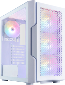 1stPlayer кутия Case ATX - TRILOBITE T7 White - 4 fans included