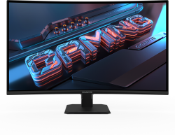 Геймърски Монитор Gigabyte GS32QCA - 32 inch SS-VA 1500R, QHD (2560x1440), 180Hz, 1ms, HDR Ready