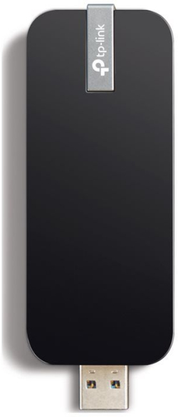 БЕЗЖИЧЕН АДАПТЕР TP-LINK ARCHER T4U - Black - PN TPLACT4U