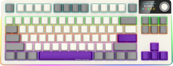 Клавиатура Геймърска LORGAR KBP70TKLW, Wireless TKL Mechanical Gaming Keyboard Pro, Beige, EN layout
