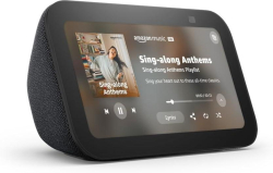 Продукт Смарт тонколона Amazon Echo Show 5, Gen 3, сензорен екран, гласов асистент, черен