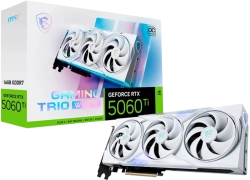Видеокарта MSI Video Card NVIDIA GeForce RTX 5060 Ti 16G GAMING TRIO OC WHITE