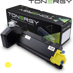 Tonergy съвместима Тонер Касета Compatible Toner Cartridge KYOCERA TK-5140 Yellow, 5k