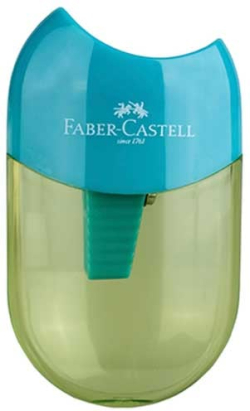  Faber-Castell Острилка Trend, единична, с контейнер, асорти