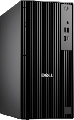 Компютър Dell Pro Tower QCT1250, Intel Core Ultra 5 235 vPro, 8GB DDR5, 512GB M.2 SSD, Intel Graphics, 8xDVD+--RW, BG клавиатура, мишка