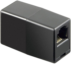 Конектор / букса Преходник за телефонен кабел RJ12 6P6C-6P6C, 1:1
