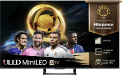 Телевизор Hisense 55" U7Q, 4K Ultra HD 3840x2160, ULED, FALD, Quantum Dot, 144Hz, IPS, HDR 10+, HLG, Dolby Vision IQ, Dolby Atmos